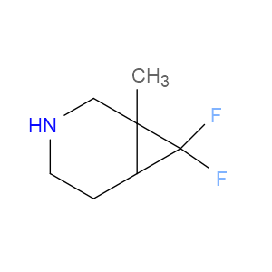 7,7-DIFLUORO-1-METHYL-3-AZABICYCLO[4.1.0]HEPTANE - Click Image to Close
