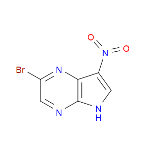 2-BROMO-7-NITRO-5H-PYRROLO[2,3-B]PYRAZINE