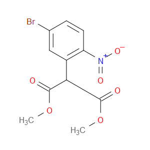 DIMETHYL 2-(5-BROMO-2-NITROPHENYL)MALONATE