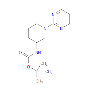 TERT-BUTYL (1-(PYRIMIDIN-2-YL)PIPERIDIN-3-YL)CARBAMATE