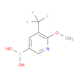 (6-METHOXY-5-(TRIFLUOROMETHYL)PYRIDIN-3-YL)BORONIC ACID
