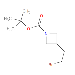 TERT-BUTYL 3-(2-BROMOETHYL)AZETIDINE-1-CARBOXYLATE