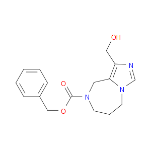 BENZYL 1-(HYDROXYMETHYL)-6,7-DIHYDRO-5H-IMIDAZO[1,5-A][1,4]DIAZEPINE-8(9H)-CARBOXYLATE