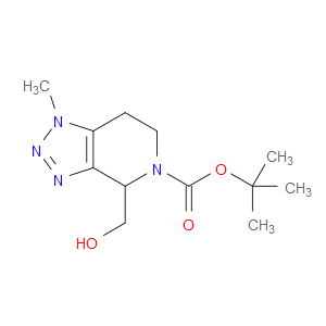 5-(TERT-BUTOXYCARBONYL)-1-ETHYL-4,5,6,7-TETRAHYDRO-1H-[1,2,3]TRIAZOLO[4,5-C]PYRIDINE-7-CARBOXYLIC ACID
