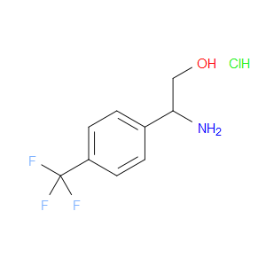 2-AMINO-2-[4-(TRIFLUOROMETHYL)PHENYL]ETHAN-1-OL HYDROCHLORIDE