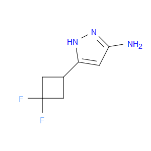 5-(3,3-DIFLUOROCYCLOBUTYL)-1H-PYRAZOL-3-AMINE - Click Image to Close