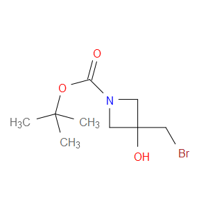 TERT-BUTYL 3-(BROMOMETHYL)-3-HYDROXYAZETIDINE-1-CARBOXYLATE