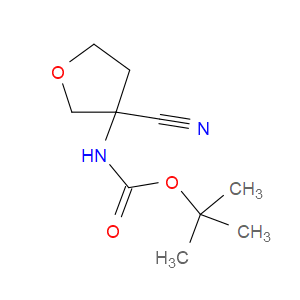TERT-BUTYL N-(3-CYANOOXOLAN-3-YL)CARBAMATE