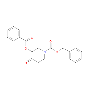 BENZYL 3-(BENZOYLOXY)-4-OXOPIPERIDINE-1-CARBOXYLATE