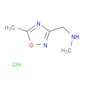 METHYL[(5-METHYL-1,2,4-OXADIAZOL-3-YL)METHYL]AMINE HYDROCHLORIDE
