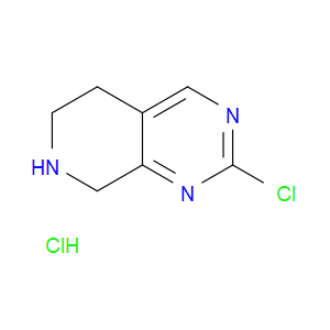 2-CHLORO-5,6,7,8-TETRAHYDROPYRIDO[3,4-D]PYRIMIDINE HYDROCHLORIDE - Click Image to Close