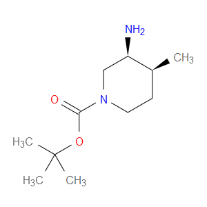 TERT-BUTYL (3S,4S)-3-AMINO-4-METHYLPIPERIDINE-1-CARBOXYLATE