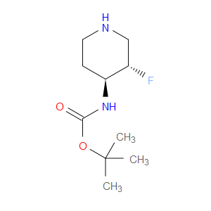 TERT-BUTYL N-[(3S,4S)-3-FLUOROPIPERIDIN-4-YL]CARBAMATE
