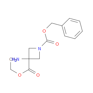 1-BENZYL 3-ETHYL 3-AMINOAZETIDINE-1,3-DICARBOXYLATE