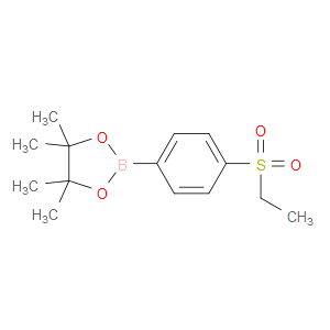 2-(4-(ETHYLSULFONYL)PHENYL)-4,4,5,5-TETRAMETHYL-1,3,2-DIOXABOROLANE - Click Image to Close