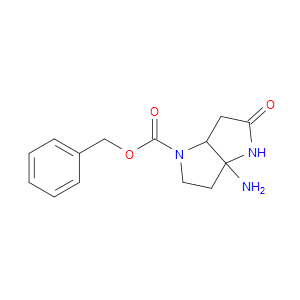 BENZYL 3A-AMINO-5-OXOHEXAHYDROPYRROLO[3,2-B]PYRROLE-1(2H)-CARBOXYLATE