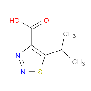 5-(PROPAN-2-YL)-1,2,3-THIADIAZOLE-4-CARBOXYLIC ACID - Click Image to Close