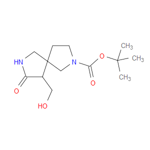 TERT-BUTYL 9-(HYDROXYMETHYL)-8-OXO-2,7-DIAZASPIRO[4.4]NONANE-2-CARBOXYLATE