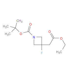 TERT-BUTYL 3-(2-ETHOXY-2-OXOETHYL)-3-FLUOROAZETIDINE-1-CARBOXYLATE
