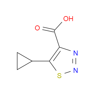 5-CYCLOPROPYL-1,2,3-THIADIAZOLE-4-CARBOXYLIC ACID
