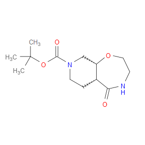 RACEMIC-(5AR,9AR)-TERT-BUTYL 5-OXOOCTAHYDROPYRIDO[4,3-F][1,4]OXAZEPINE-8(2H)-CARBOXYLATE
