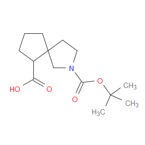 2-(TERT-BUTOXYCARBONYL)-2-AZASPIRO[4.4]NONANE-6-CARBOXYLIC ACID - Click Image to Close