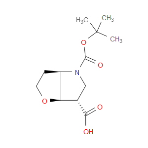 RACEMIC-(3AR,6S,6AR)-4-(TERT-BUTOXYCARBONYL)HEXAHYDRO-2H-FURO[3,2-B]PYRROLE-6-CARBOXYLIC ACID