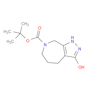 TERT-BUTYL 3-HYDROXY-4,5,6,8-TETRAHYDROPYRAZOLO[3,4-C]AZEPINE-7(1H)-CARBOXYLATE