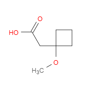 2-(1-METHOXYCYCLOBUTYL)ACETIC ACID