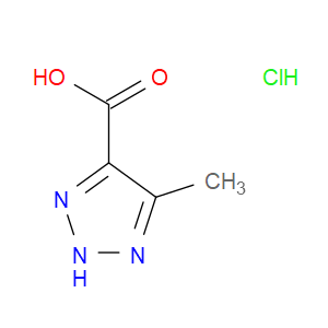 5-METHYL-2H-1,2,3-TRIAZOLE-4-CARBOXYLIC ACID HCL - Click Image to Close