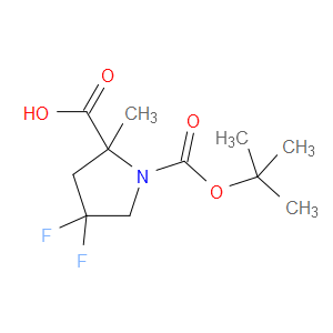 1-(TERT-BUTOXYCARBONYL)-4,4-DIFLUORO-2-METHYLPYRROLIDINE-2-CARBOXYLIC ACID