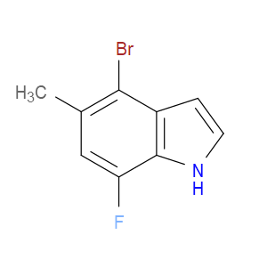 4-BROMO-7-FLUORO-5-METHYL-1H-INDOLE