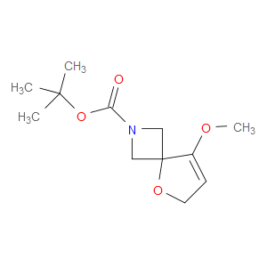 TERT-BUTYL 8-METHOXY-5-OXA-2-AZASPIRO[3.4]OCT-7-ENE-2-CARBOXYLATE