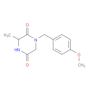 1-[(4-METHOXYPHENYL)METHYL]-3-METHYLPIPERAZINE-2,5-DIONE - Click Image to Close