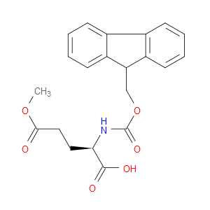 (R)-2-((((9H-FLUOREN-9-YL)METHOXY)CARBONYL)AMINO)-5-METHOXY-5-OXOPENTANOIC ACID
