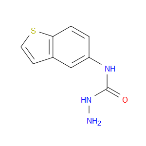 3-AMINO-1-(1-BENZOTHIOPHEN-5-YL)UREA - Click Image to Close
