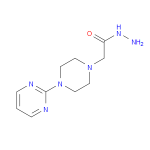 2-[4-(2-PYRIMIDYL)-1-PIPERAZINYL]ACETOHYDRAZIDE - Click Image to Close