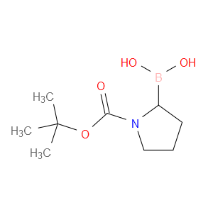 1-N-BOC-PYRROLIDIN-2-YLBORONIC ACID - Click Image to Close