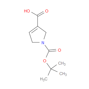 1-[(TERT-BUTOXY)CARBONYL]-2,5-DIHYDRO-1H-PYRROLE-3-CARBOXYLIC ACID - Click Image to Close