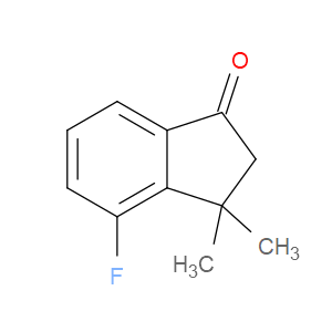 4-FLUORO-3,3-DIMETHYL-2,3-DIHYDRO-1H-INDEN-1-ONE - Click Image to Close