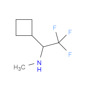 (1-CYCLOBUTYL-2,2,2-TRIFLUOROETHYL)(METHYL)AMINE