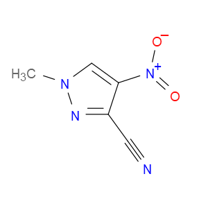 1-METHYL-4-NITRO-1H-PYRAZOLE-3-CARBONITRILE