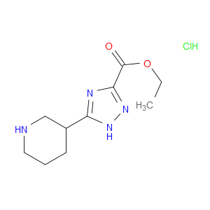 ETHYL 5-(PIPERIDIN-3-YL)-1H-1,2,4-TRIAZOLE-3-CARBOXYLATE - Click Image to Close