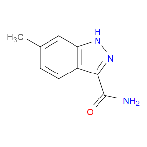 6-METHYL-1H-INDAZOLE-3-CARBOXAMIDE - Click Image to Close
