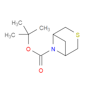 TERT-BUTYL 3-THIA-6-AZABICYCLO[3.1.1]HEPTANE-6-CARBOXYLATE - Click Image to Close