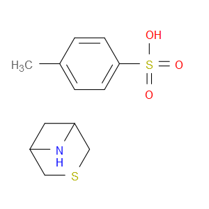 3-THIA-6-AZABICYCLO[3.1.1]HEPTANE 4-METHYLBENZENESULFONATE