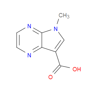 5-METHYL-5H-PYRROLO[2,3-B]PYRAZINE-7-CARBOXYLIC ACID