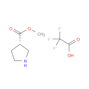 (S)-METHYL PYRROLIDINE-3-CARBOXYLATE 2,2,2-TRIFLUOROACETATE