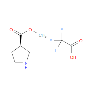 METHYL (3R)-PYRROLIDINE-3-CARBOXYLATE TRIFLUOROACETATE