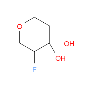 3-FLUORO-4,4-DIHYDROXY-TETRAHYDROPYRAN